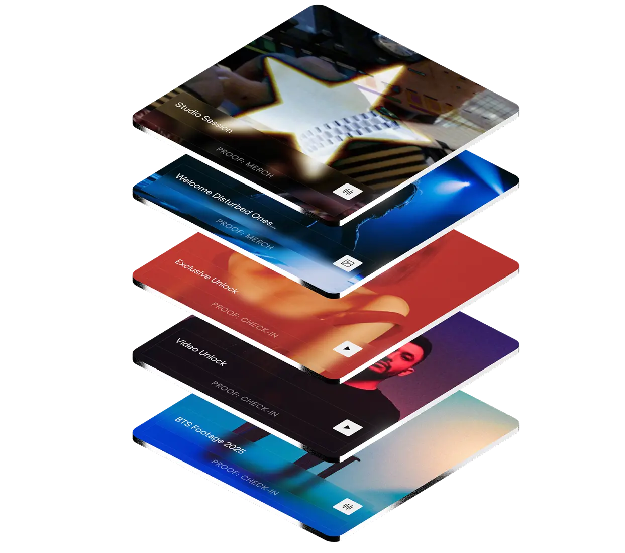 IYK provides multiple modules to give exclusive content to fans